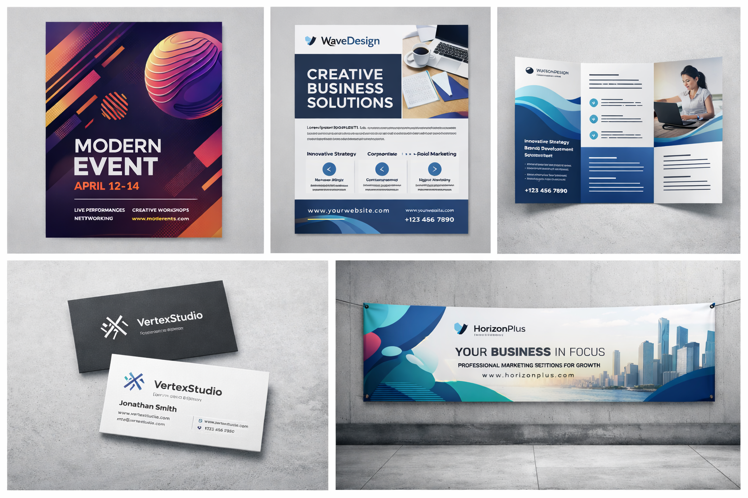 Dark Gold Agency Theme